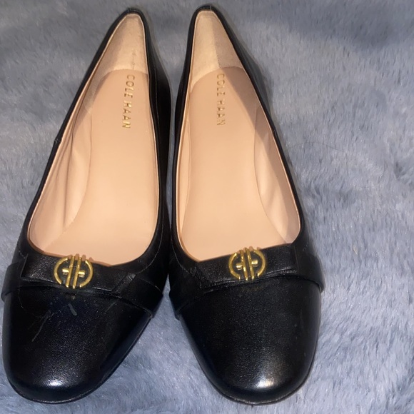 Cole Haan Malta Women's Leather Wedge Heels NWOT Box SZ 8 - Picture 5 of 7